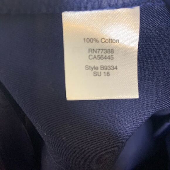 J. Crew Factory Navy Cropped Pants 2 - Picture 5 of 6